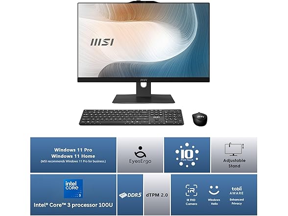 MSI Modern AM242TP AIO Desktop