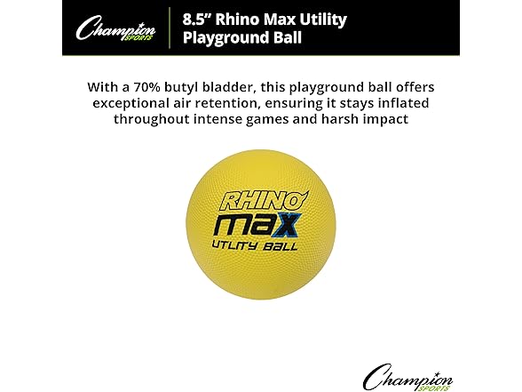 Champion Rhino Utility Playground Ball