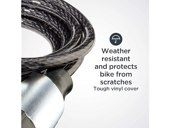 Schwinn 6ft Cable Lock with Keys