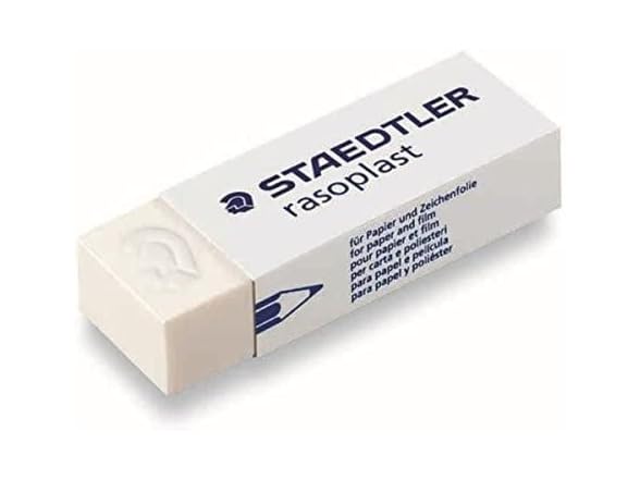 Staedtler 526 B20 Eraser, White