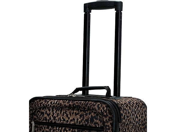 Rockland Vara Softside 3-Piece Upright Luggage Set