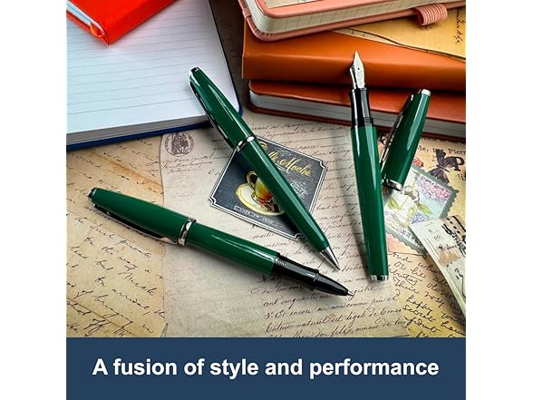 Monteverde USA Aldo Domani Fountain Pen Green - Gallery 7