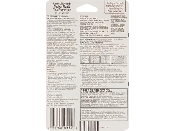 Hartz UltraGuard Topical Flea & Tick Prevent