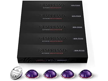 $89.99 Nespresso Vertuo Altissio Decaffeinato Espresso Capsules, 90-Count dealfomo