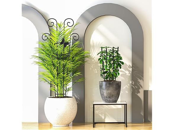 Netuaoo Metal Garden Plant Trellis 4 Pack