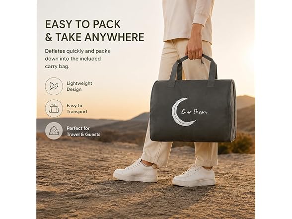 LunaDream Queen Air Mattress