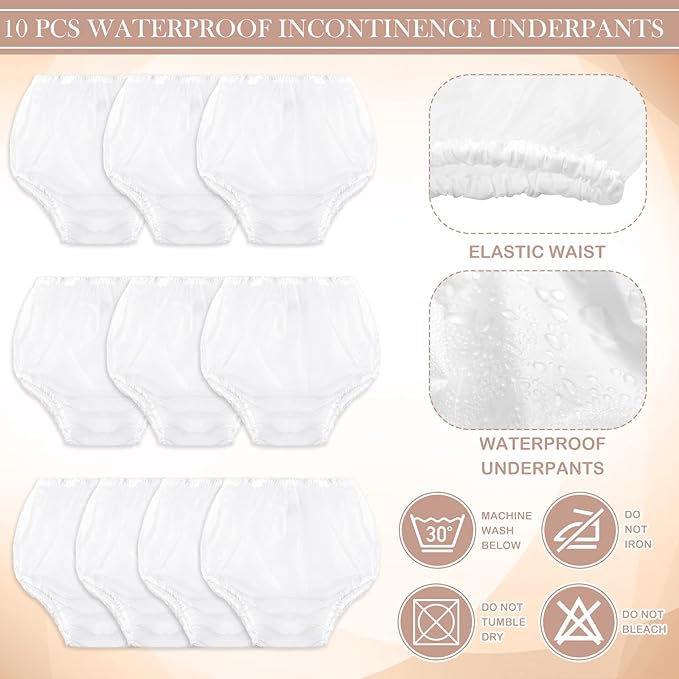 10 Pcs Adult Incontinence Underpants - Gallery 5