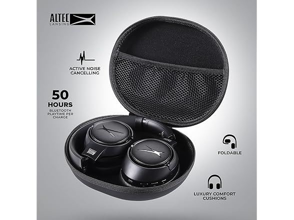 (NEW) Altec Lansing Comfort Pro Bluetooth Headphones
