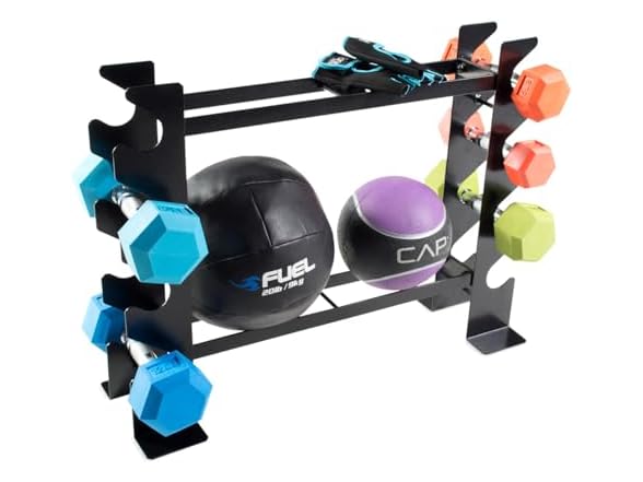 CAP Barbell Dumbbell and Accessories Rack