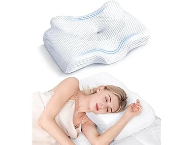 $30.99, Was $59.99, 48% Off! Cervical Bed Pillow for Neck Pain Relief dealfomo