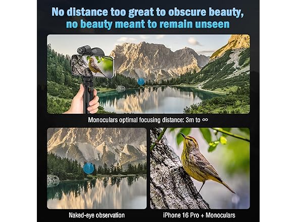 15x55 Monocular Telescope