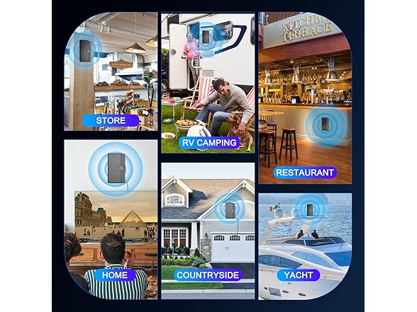 iGENJUN 4K TV Antenna | Long Range 360° Reception