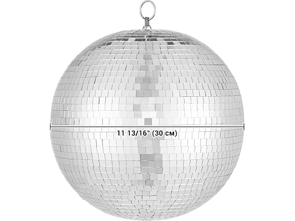 Yescom 12" Disco Mirror Glass Ball DJ Da