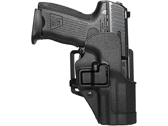 BLACKHAWK Serpa CQC Belt Loop and Paddle Holster For Glock 26/27/33, Right Hand, Matte Black - 410501BK-R