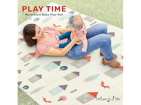 Dream On Me Reversible Baby Playmat