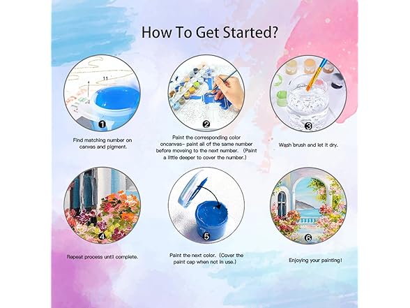 Paint by Numbers Kit for Kids