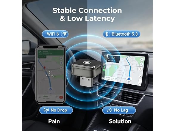 DIAWICYAR Apple CarPlay Adapter Gunmetal - Gallery 6