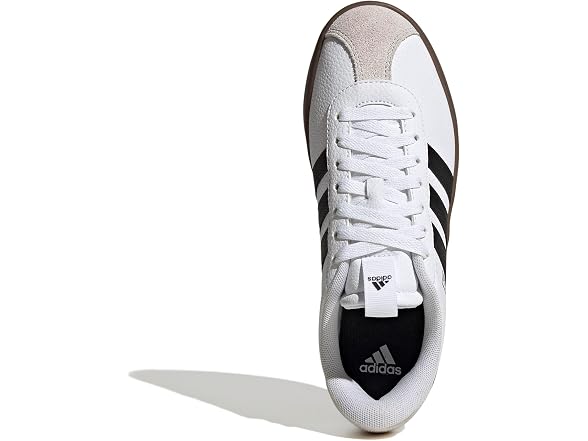 Adidas Womens VL Court 3.0 Sneakers - White/Black/Grey