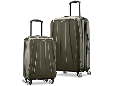 $99.99 Samsonite Centric 2 Hardside Expandable Luggage, 2-Piece Set (20/24) dealfomo