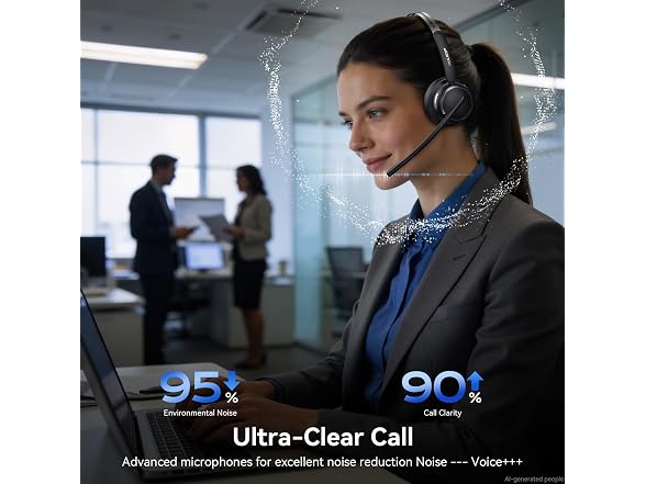 Waxop BT 6.0 Noise Cancel Headset