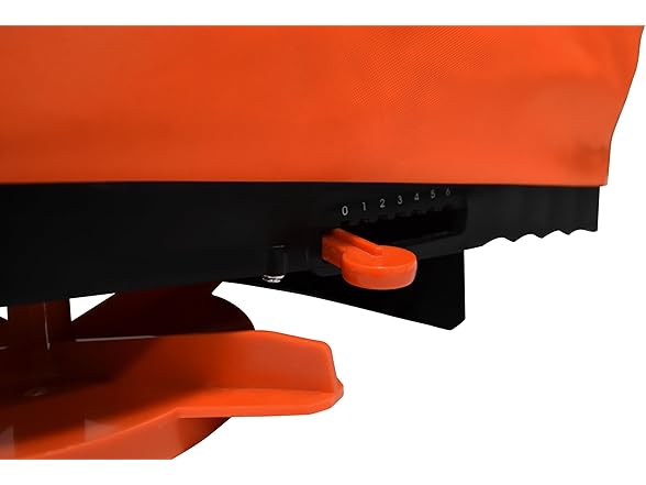 25 lb Handheld Bag Seeder Orange