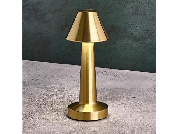 Elements Rechargeable LED Table Lamp Nine Inch