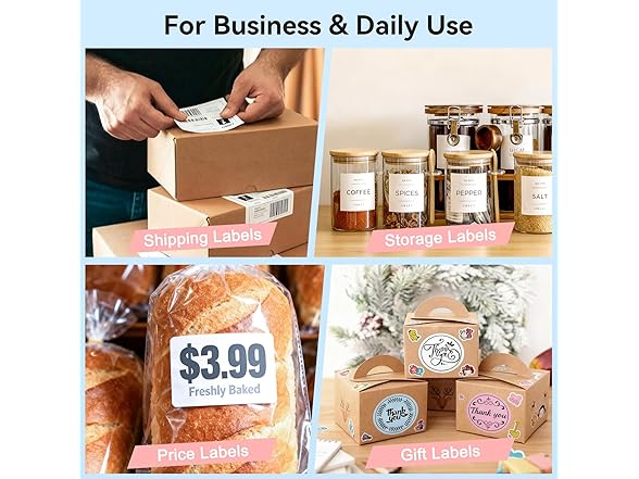 Hoorola Bluetooth Thermal Label Printer