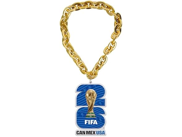 Honav Fifa World Cup USA Logo 17" Fan Fifa Chain