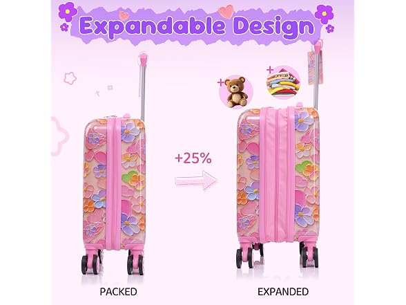 Rosamo 16’’ Kid’s Luggage Set