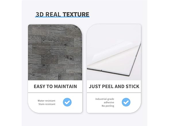 Art3d Peel and Stick Backsplashes Wall Tile Gray