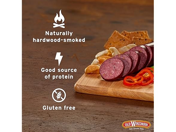 Old Wisconsin Premium Summer Sausage, 100%