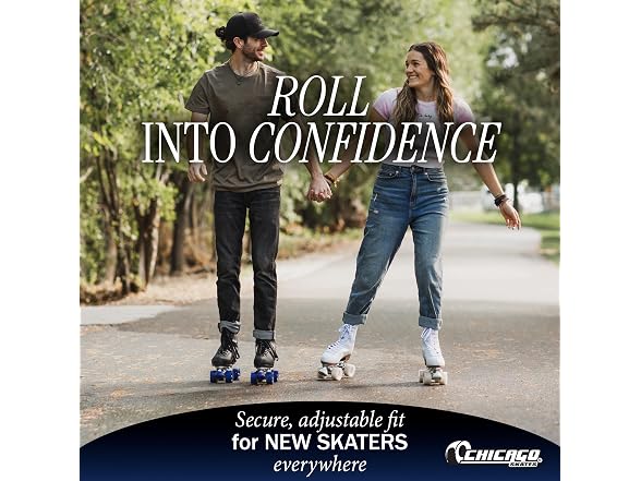 CHICAGO Skates Premium Black Quad Roller