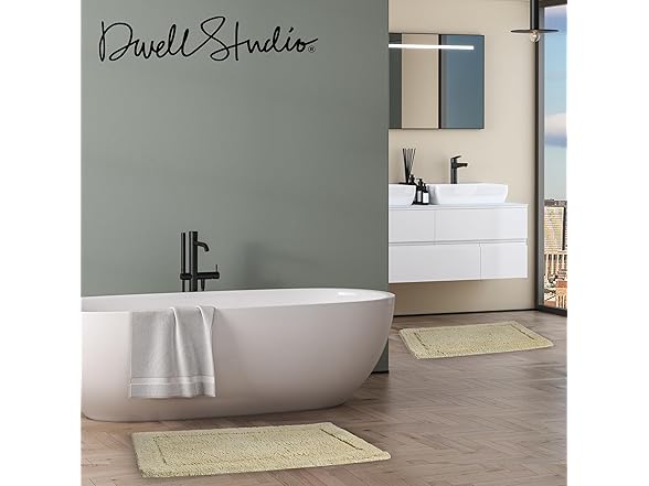 Reversible Cotton Bath Rugs