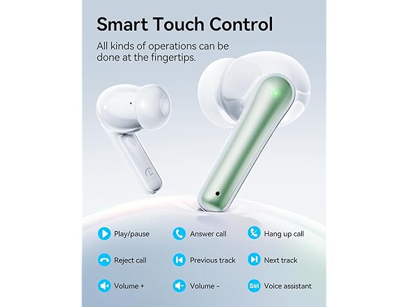 HUIFU Green Wireless Earbuds