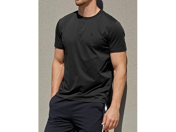 Diorlv Men (XXL) T-Shirt Wrinkle-Resistant Way Tee