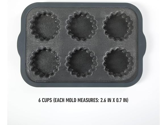 Calphalon Omni 6-Cup Mini Pie Pan