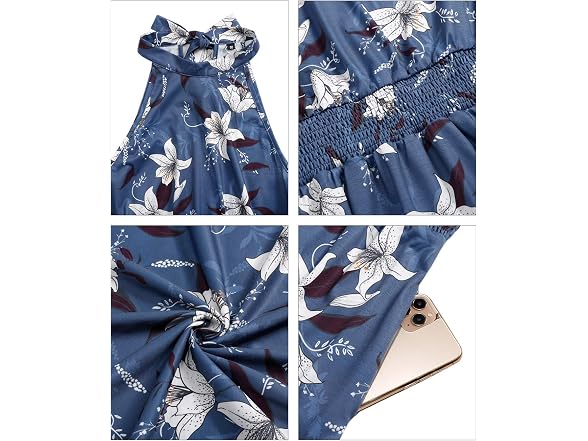 Kilig Women (L) Summer Halter Maxi Causal Dress