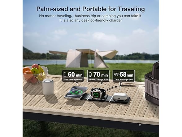 3-in-1 Foldable Wireless Charger