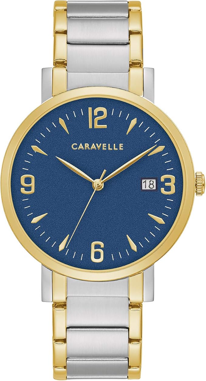Caravelle by Bulova Men's Two-Tone Watch 39mm - Gallery 2