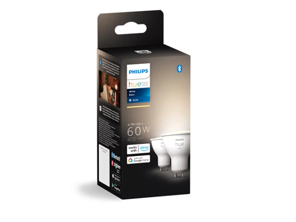 Philips Hue GU10 - Smart Spotlight - (2-pack)