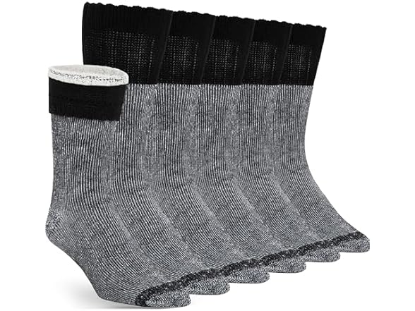 Charcoal Gray/Black (3 Pairs)