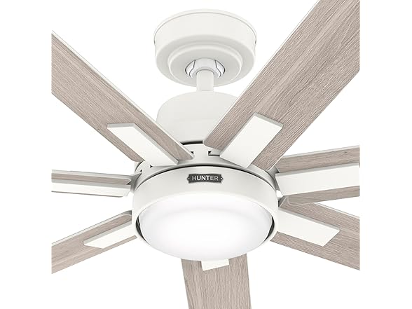Hunter Fan CC53574-A 60" Matte White Ceiling Fan