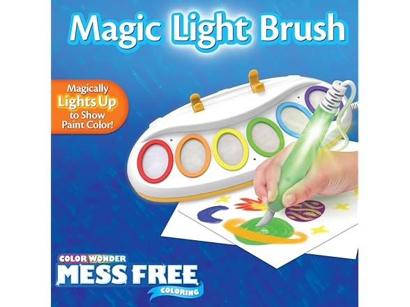 Crayola Color Wonder Magic Light Brush, Mess Free