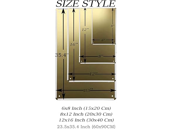 nan Vintage Metal Tin Sign