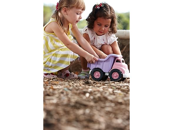 Green Toys Dump Truck in Pink Color