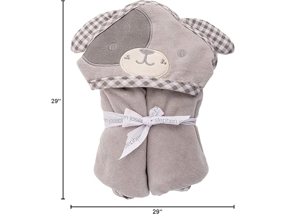 Stephen Joseph Hooded Bath Towel, Puppy