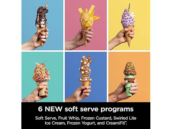 (NEW!) Ninja CREAMi Scoop & Swirl Ice Cream Maker
