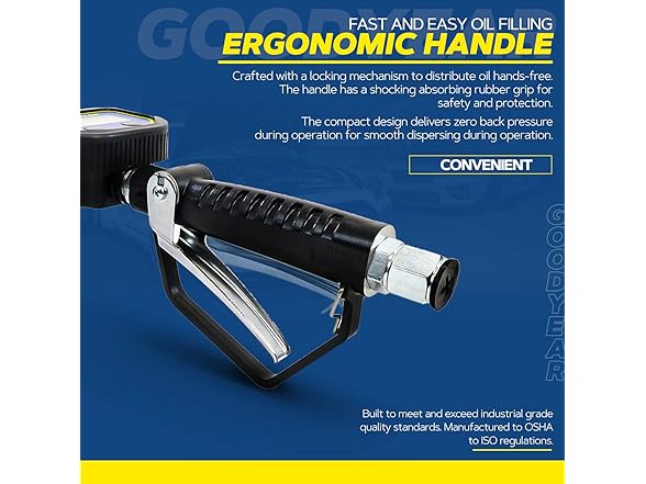 GOODYEAR Digital Oil Control Valve Meter Nozzle 10 GPM