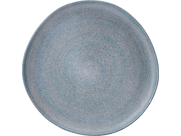 Mikasa Benson 12 Piece Stoneware Dinnerware Set Blue