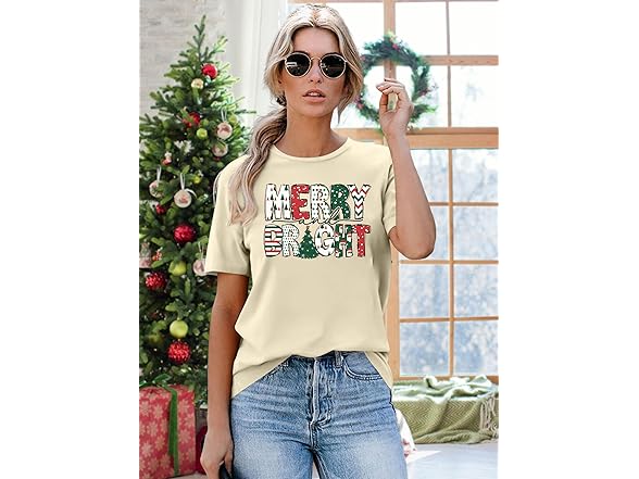 Merry and Bright Christmas T-Shirt